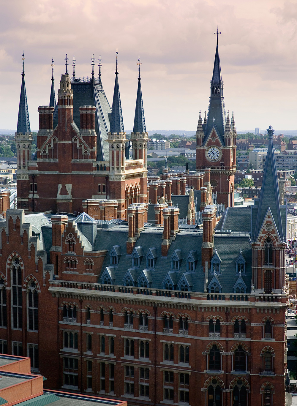 UK London St. Pancras gay couples travel