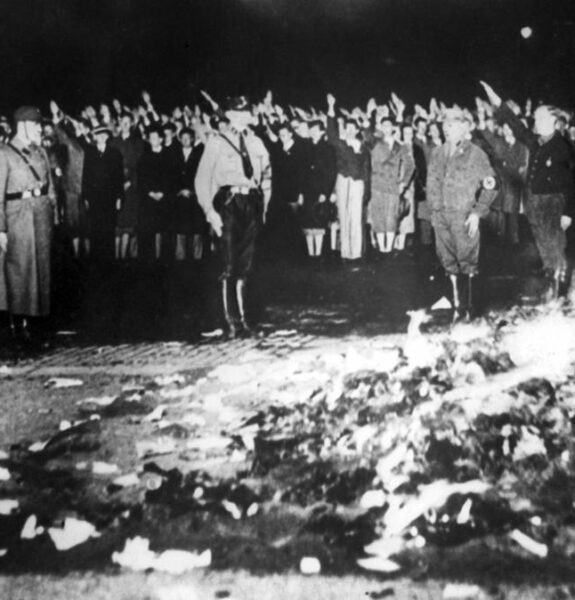 nazi book burning
