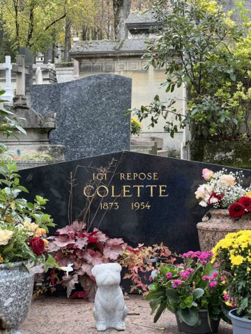 Pere Lachaise Colette tomb